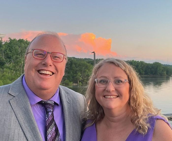 Tammi and TJ Picture at Reception