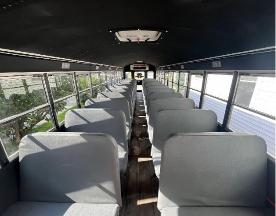 Frye Shuttle Bus Interior